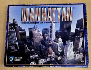 Manhattan Mayfair Board game 1996 Vintage - Picture 1 of 1