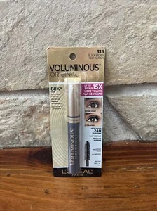 Rímel lavable original L'Oreal Paris Voluminous negro marrón 315 0,28 fl oz - Imagen 1 de 14