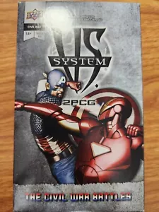 Upper Deck VS System 2PCG The Civil War Battles SINGLES *Pick Your Card* - Picture 1 of 61