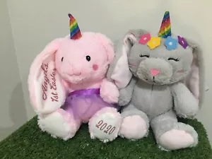 Personalised Unicorn Bunny Easter Plush Toy - Picture 1 of 2