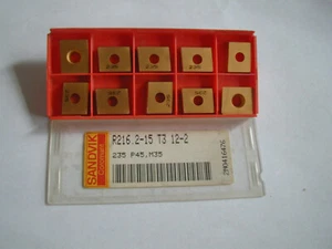 10 Schneidplatten R216.2-15 T3 12-2 NEU + Unbenützt - Bild 1 von 1