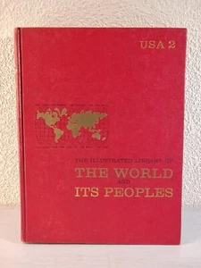 The World and It's People Of USA 2 Illustrated Library Hardcover Book - Picture 1 of 3