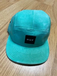 HUF Worldwide Crystal Wash Volley 5 Panel Hat Baseball Cap Surf Skate Wake - Picture 1 of 2