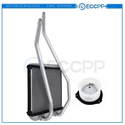 HVAC Blower Motor & Heater Core Kit For GMC Envoy XUV & Oldsmobile Bravada Front - Image 1 of 4