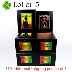 Menge 5 The Upsetters The Original Unhöflicher Junge Holz Zigarrenbox 7 Zoll x 5,5 Zoll x 4,25 Zoll - Bild 1 von 12