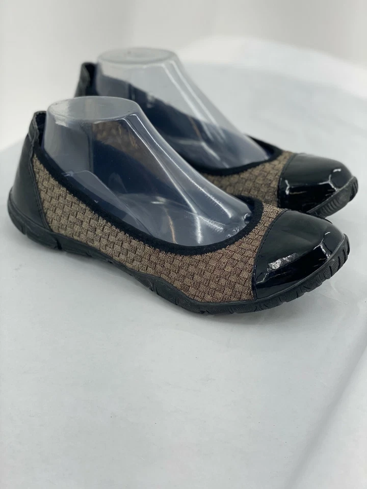 Corkys Womens Size 10 Gold Stretch With Toe Cap Shoes Coco Size 10  - Image 1 of 4