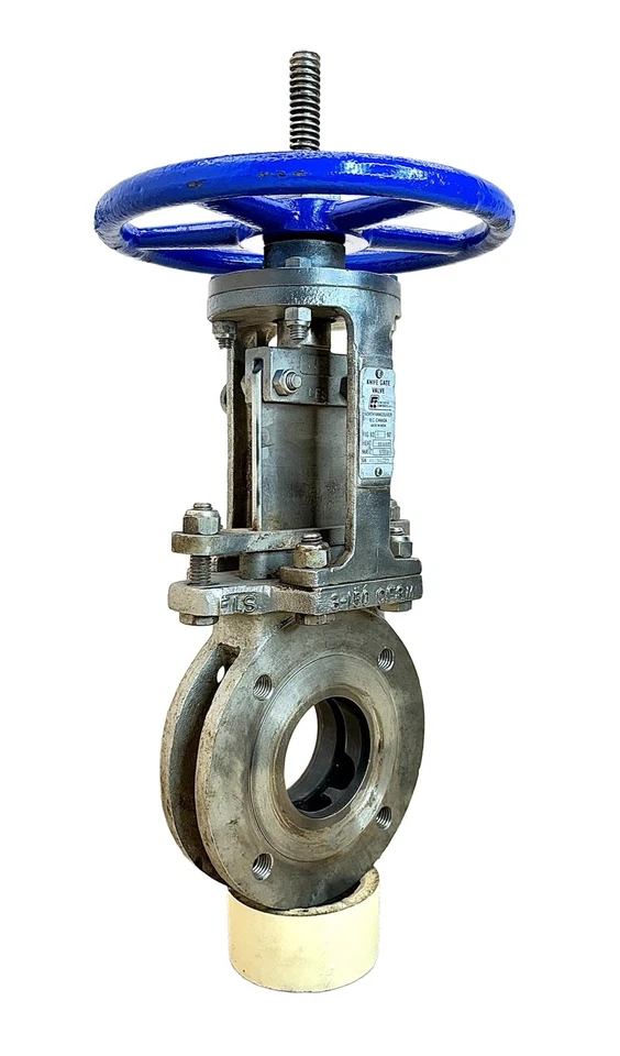 FCC 3” 150# Knife Gate Fig.93 B 92, S/N FK03B020, 316SS New Storeroom Spare - Image 1 of 4