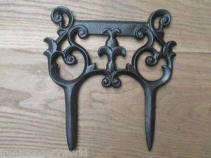 Gusseisen Periode Vintage Stil ausgefallen Garten Schlamm Stiefel Schuh Schuhe Schaber  - Bild 1 von 1