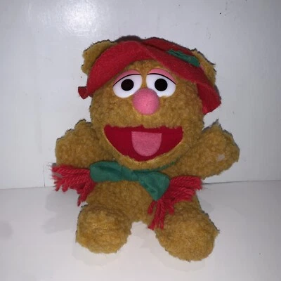 Fozzie Bear McDonald's Jim Henson's Muppet Babies 1987 Bebé Peluche Navidad Foto 1 de 4