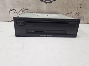 SKODA OCTAVIA MULTIMEDIA SAT NAV CD SD CARD READER MK3 2013-2017 5E0035874A - Picture 1 of 7