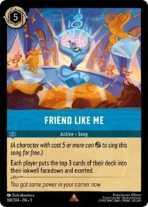 Friend Like Me 160/204 Into the Inklands Disney Lorcana - Imagen 1 de 1