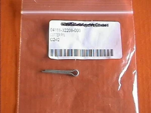 GENUINE SUZUKI CENTRE STAND COTTER PIN 04111-32208 AP50 AP50R7 AP50RF 1994-1998 - Picture 1 of 2