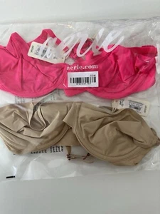 2 Neu mit Etikett Aerie BH 32D SMOOTHHEZ Mesh VOLLE DECKKRAFT Paket mit 2 - Bild 1 von 2