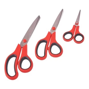 3pc Stainless Steel Scissor Set Cutting Household Decorating DIY Kitchen Free pp - Picture 1 of 3