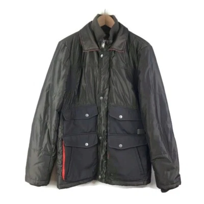 Guess Men's Parka Winter Snow Jacket Coat Charcoal Gray Medium - Image 1 of 4