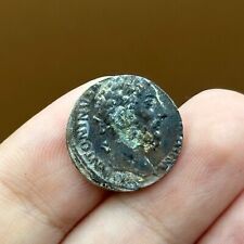 Unresearched Ancient Greek Rare King And Elephant Image Bronze Coin