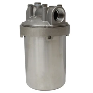 Techtongda Filter Housing for 5"L cartridges 3/4"NPT #304 Stainless Steel US - Picture 1 of 15