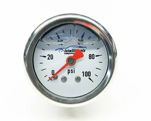 Fuel Pressure Analog Gauge Liquid Filled 0 - 100 PSI #AFP02 FREE SHIPPING - Picture 1 of 5