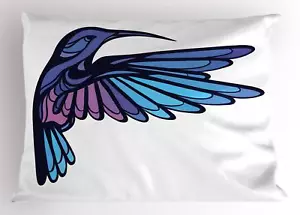 Feather Pillow Sham Decorative Pillowcase 3 Sizes for Bedroom Decor - Picture 1 of 44