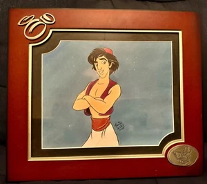 Disneys Aladdin Farbskizze von Disney Künstler gerahmt und signiert vom Künstler. - Bild 1 von 4