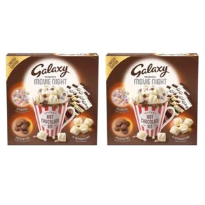 2 x GALAXY Instant Hot Chocolate Limited Edition Movie Night Boxes, 12 Sachets - Picture 1 of 1