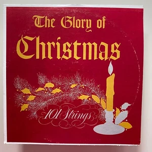 THE GLORY OF CHRISTMAS - 101 STRINGS  - LP Vinyl Record Album -  P-7100 - Imagen 1 de 4