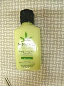 HEMPZ~~EXOTIC GREEN TEA & ASIAN PEAR~~BODY MOISTURIZER 2.25 OZ TRAVEL R4-A57 - Picture 1 of 2