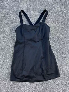 Lululemon Run Catch Me Tank Nero Atletico Taglia UNK VEDI MISURE - Foto 1 di 6