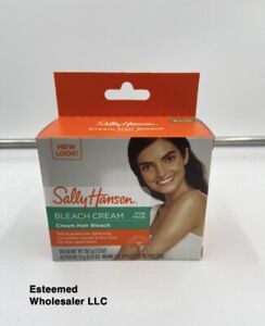 SALLY HANSEN Cream Hair Bleach For Face Kit Infused w/Aloe & Chamomile