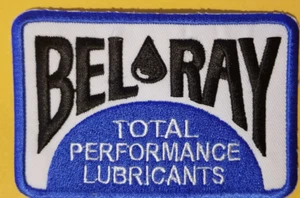 BEL RAY LUBRICANTS Embroidered Patch worldwide shipping approx 2.25X3.5" - Picture 1 of 2