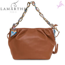 Handbag Lamarthe AE101- Woman Brown 140990 Original New