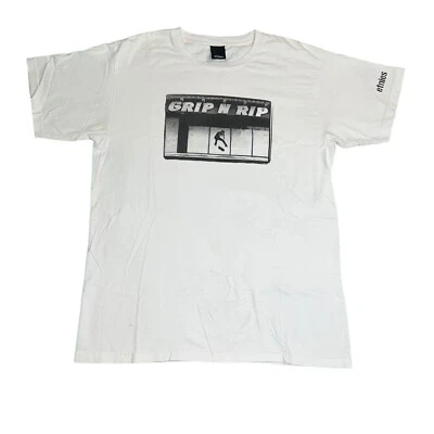 Camiseta De Colección Etnies Grip N Rip Skateboarding Talla Grande RARA Foto 1 de 4