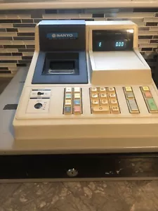 Sanyo Electronic Cash Register ECR-160 - No Key - Picture 1 of 7
