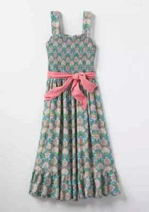 Matilda Jane Enchanted Garden Hummingbird Mother's Day Smocked Midi Dress Large - Picture 1 of 3