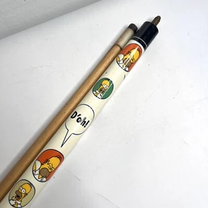 Simpsons Homer "D'oh" 2003 Vintage Pool Billiards Cue Stick 58" Matt Groening - Picture 1 of 5
