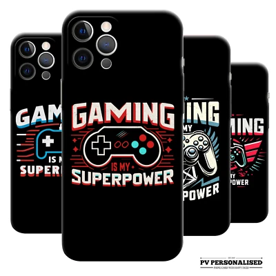 Funda protectora de silicona para teléfono gamer niños para iPhone 11 12 13 14 15 Pro XR XS 7 8 6 Foto 1 de 4