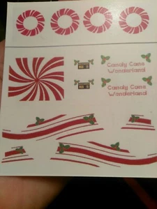 Chevy Bel Air Gasser MEA CANDY WONDERLAND CLEAR! WATER SLIDE DECALS - Picture 1 of 3