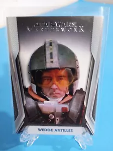 2021 Topps Star Wars Masterwork - WEDGE ANTILLES - A NEW HOPE (#98) - Picture 1 of 2