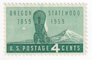 STAMP US SCOTT 1124 "Oregon Statehood" 4 CENT 1959 MNH - Picture 1 of 1