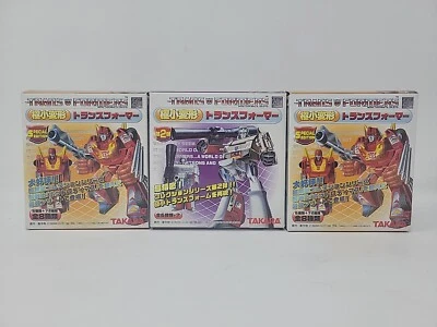 Lot of 3 - Takara Minimal Deformation Transformers - Japan - UNOPENED - IN HAND - Image 1 of 4