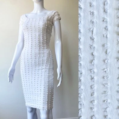 Vestido Vintage S Betsey Johnson Raro Cinta Lazos Bodycon Punk Etiqueta Años 80 En muy buen estado Foto 1 de 4