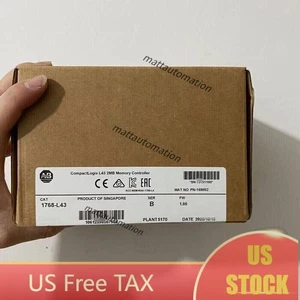 Factory Sealed AB 1768-L43 Ser B CompactLogix L43 Controller US Free Tax - Bild 1 von 6
