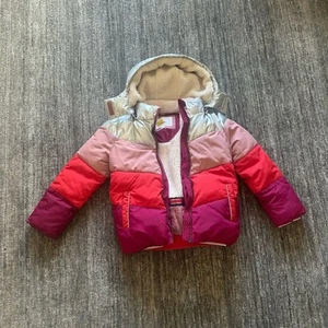 Girls Boden Puffer Coat - Picture 1 of 7