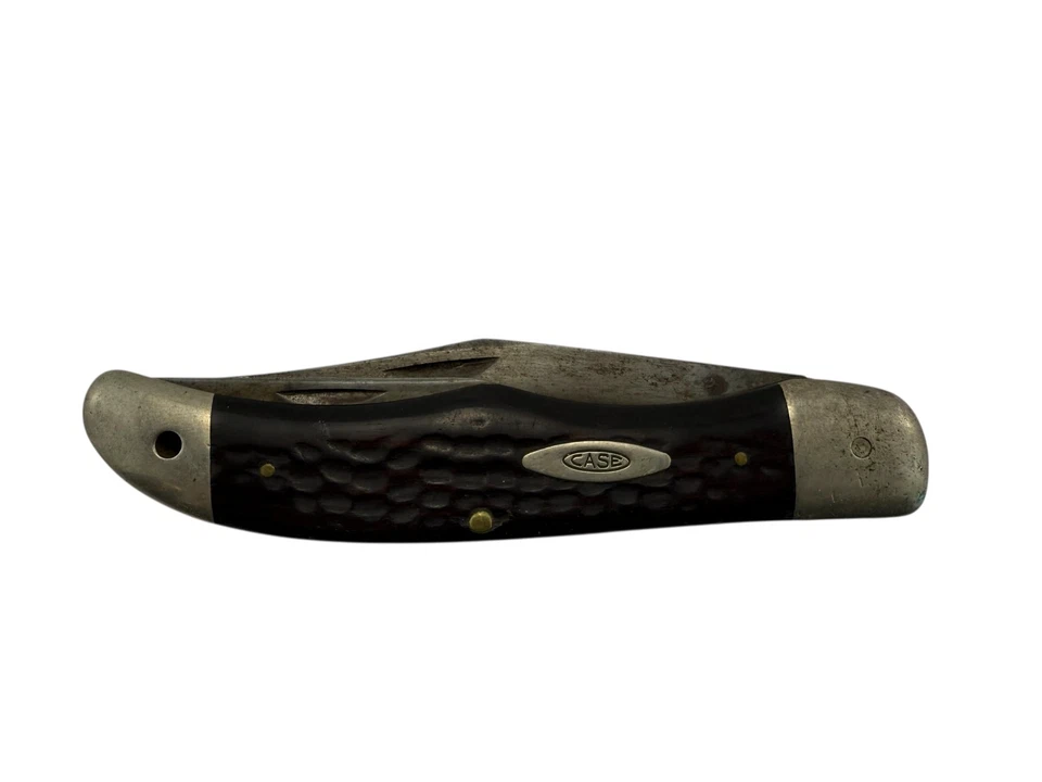 RARE VINTAGE CASE XX FOLDING HUNTER KNIFE 6165 SAB 1940-64 - Image 1 of 4