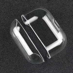 Slim Crystal Clear PC Plastic Hard Protective Case Cover For Apple AirPods Pro - Picture 1 of 9