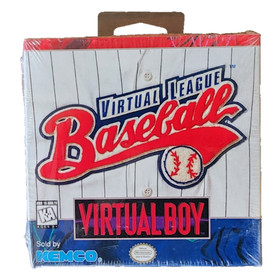 Virtual League Baseball Nintendo Virtual Boy NEW Factory Sealed Kemco 1995 Rare