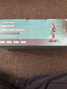 Cordless Mini Chainsaw 6-inch - Picture 1 of 1