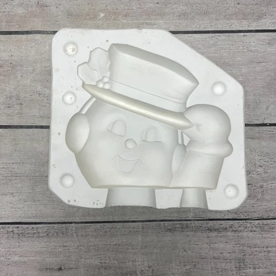 Vintage Kelly Ceramic Casting Mold Snowman Head #760 - Image 1 of 4