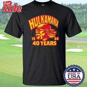 Camiseta Red Hulk Hogan 40 Años, Retro WWE Lucha Libre Camiseta Regalo Unisex Fans S-5XL - Imagen 1 de 3