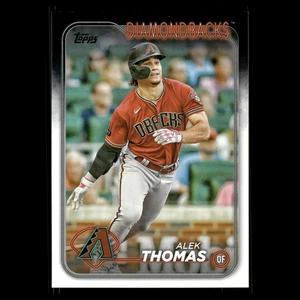 Tarjeta de béisbol Alek Thomas #282 2024 Topps Arizona Diamondbacks MLB - Imagen 1 de 3